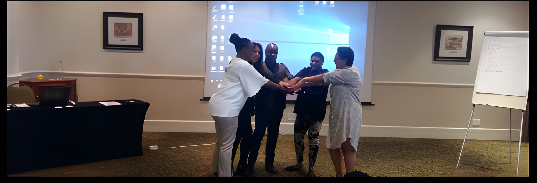Participants engaging in a Pedagogies of Engagement (PoE) workshop focused on scholarly communication (SC).