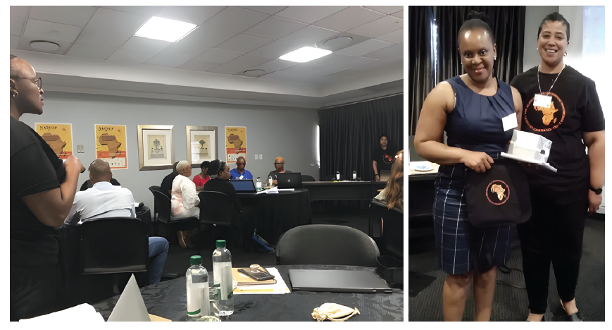 A group of people, identified as the NATHEP Team, captured during the Collaborative Conversations Colloquium.