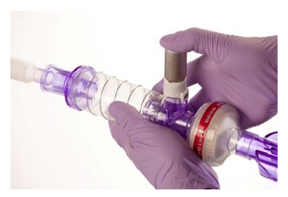 Figure 1: Inline MDI T-piece adapter (Armstrong Medical, 2021)