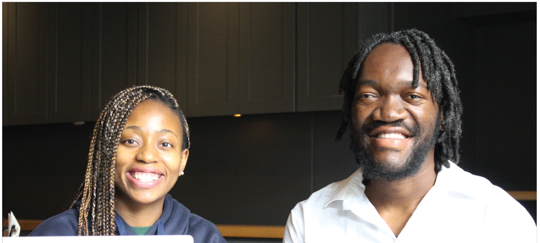 itose Chembezi and Julian Kanjere, UCT MPhil in FinTech alumni and founders of Mandla Money