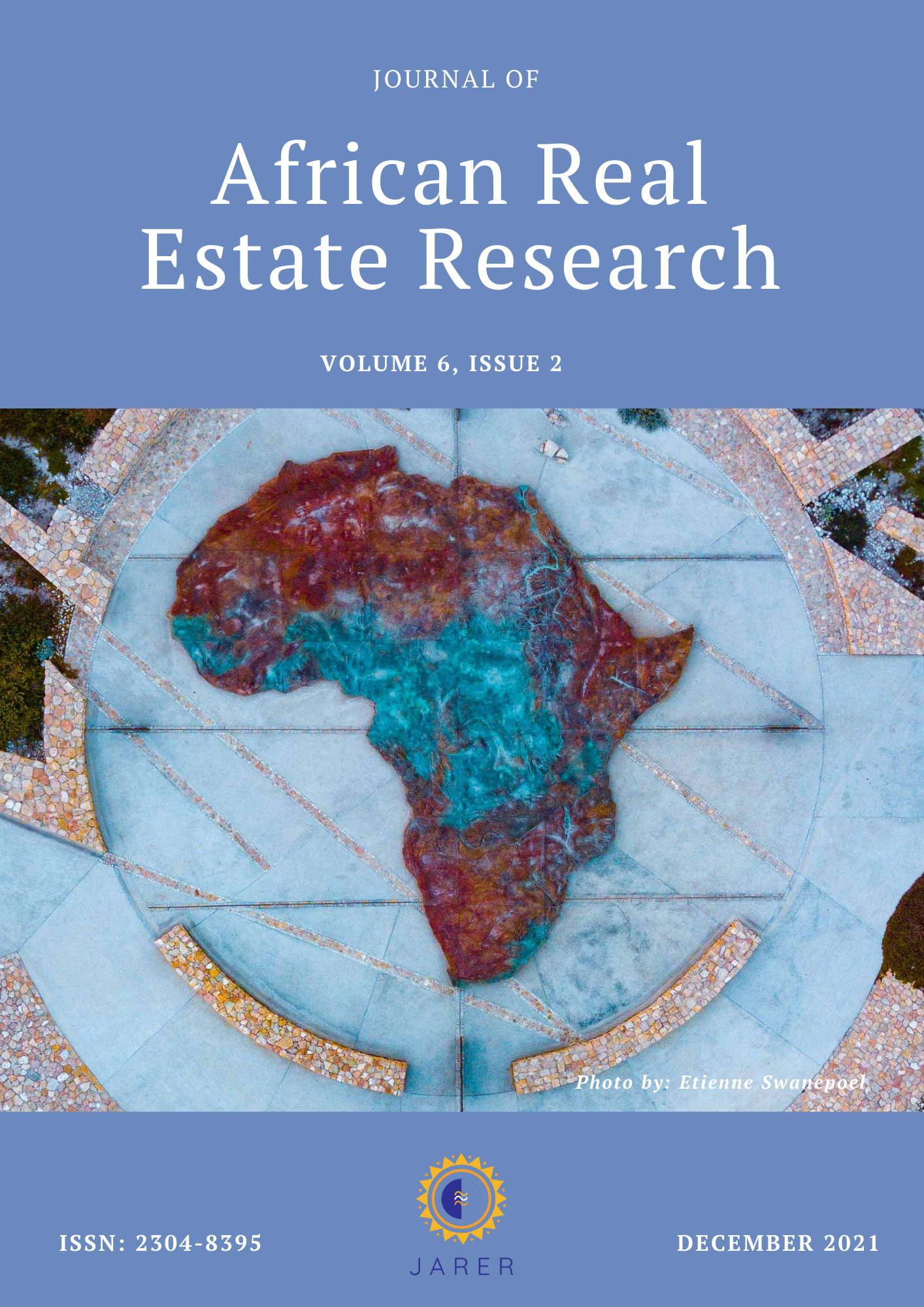 Journal of African Real Estate Research Issue 6 Volume 2 of 2021